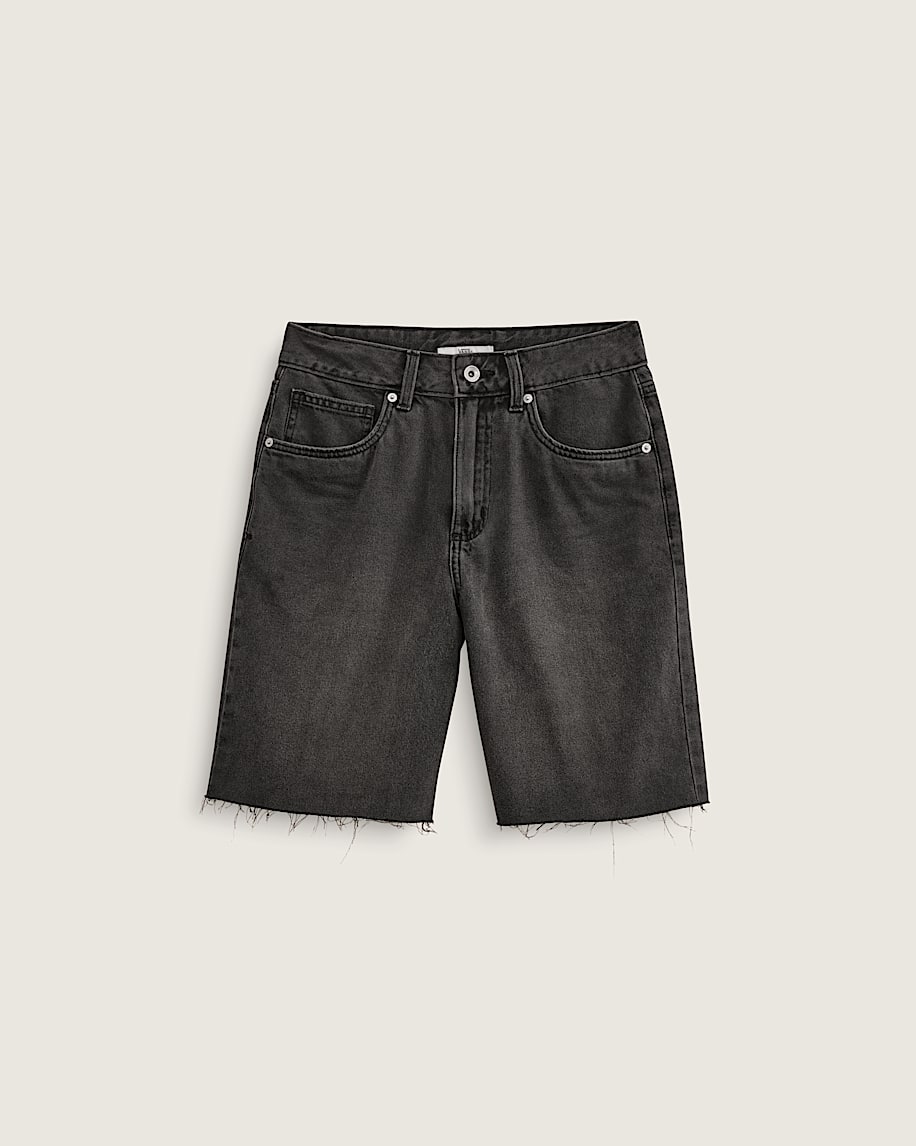 Sirelle Cut-Off 9'' Jorts in Washed Black | Vans