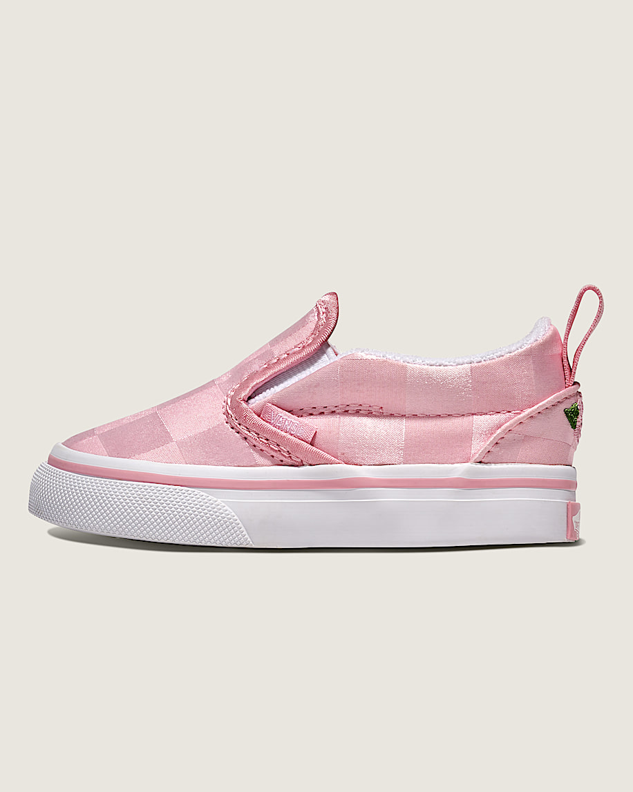 Toddler Classic Slip-On V Satin Shoe - 1