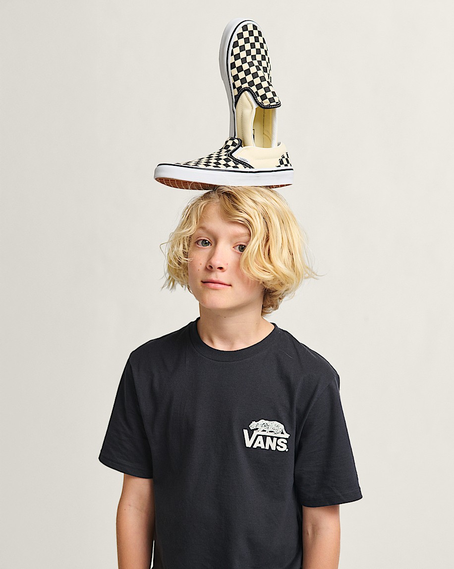 Little Kids Classic Slip-On Checkerboard Shoe - 7