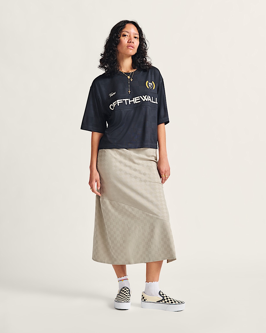 Diana Column Checkerboard Skirt - 3