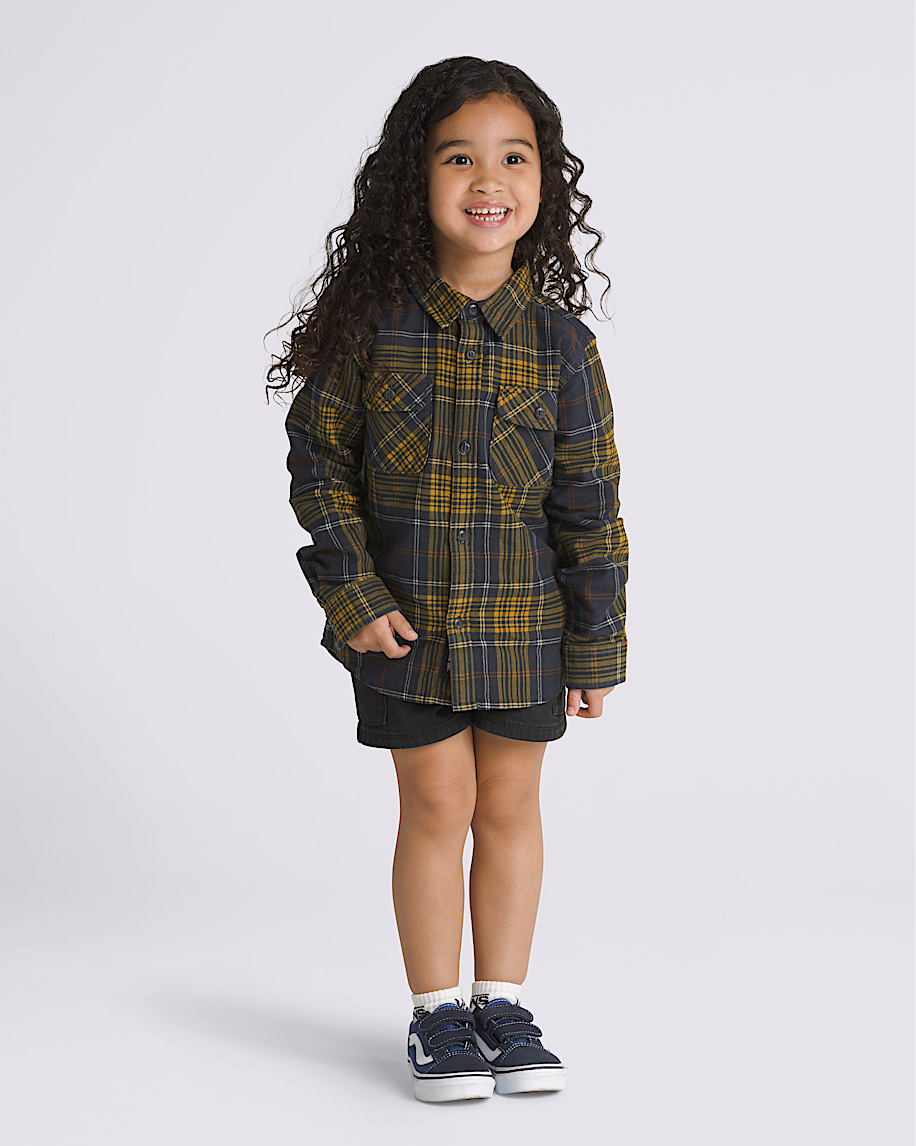 Little Kids Otis Long Sleeve Woven Shirt - 4