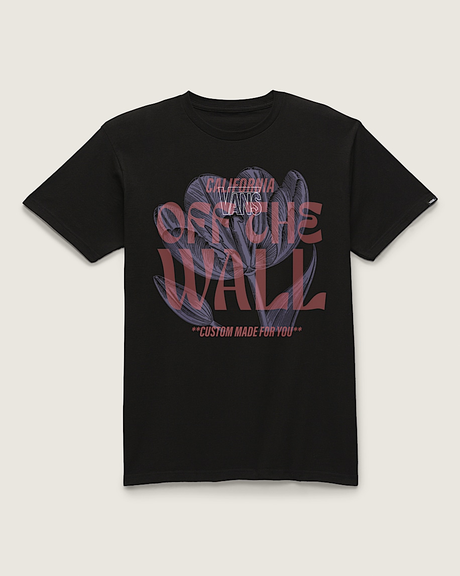 お歳暮 時期 Poppy T-Shirt in Black | Vans トップス