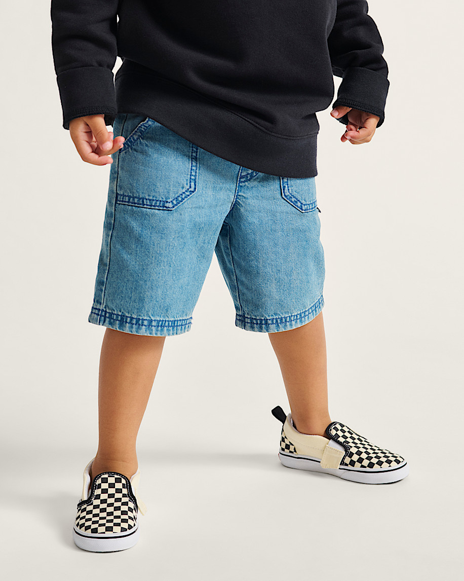 Toddler Slip-On V Checkerboard Shoe - 1
