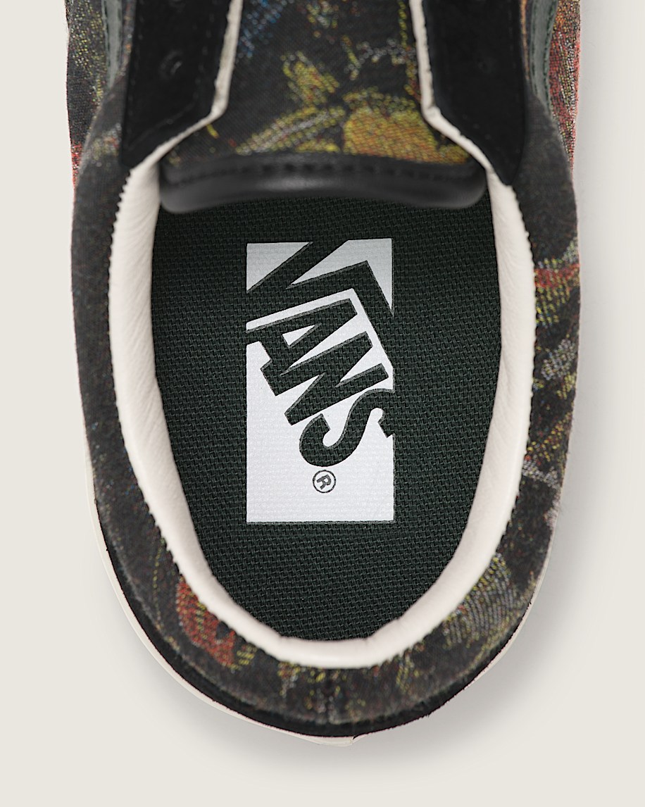 靴 VANS PREMIUM AUTHENTIC\"JACQUARD FLORAL\" Premium Authentic Jacquard Shoe in Floral Black | Vans