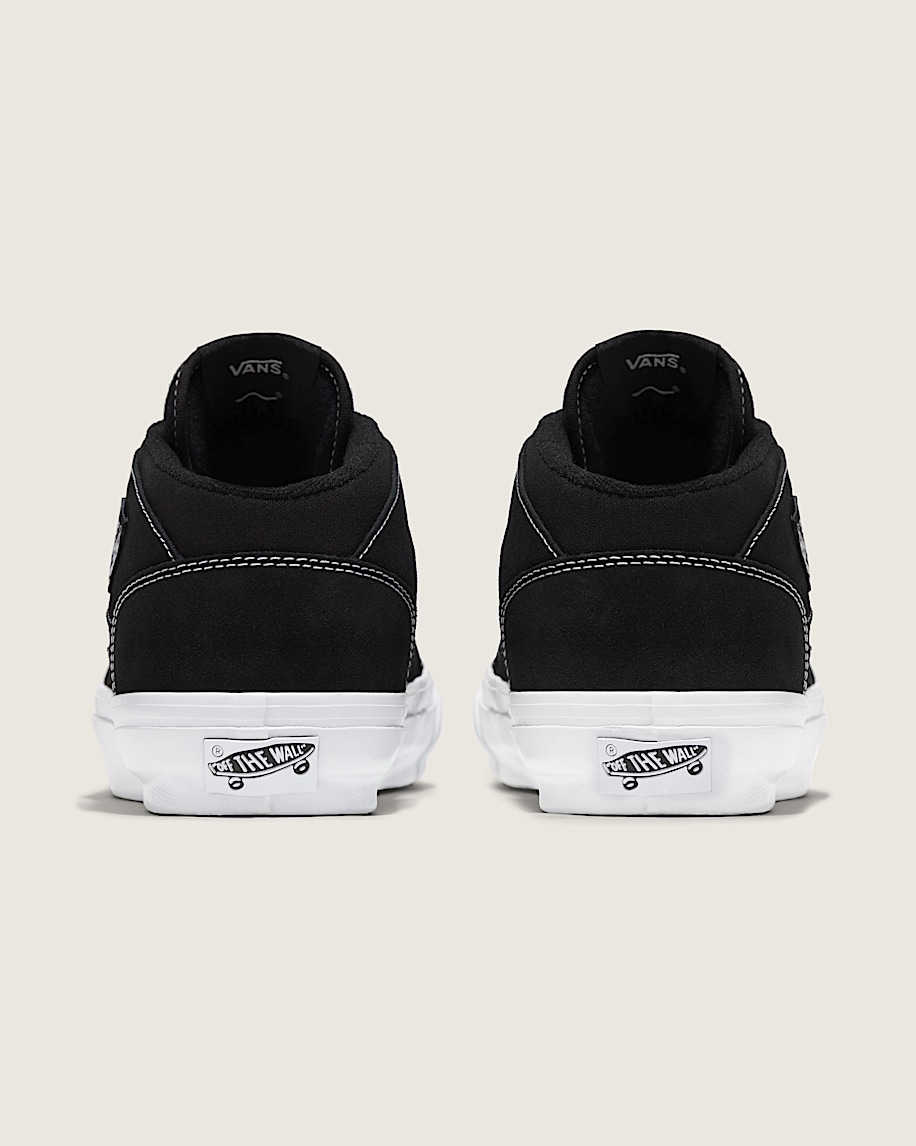 Premium Half Cab Shoe in Black / White | Vans