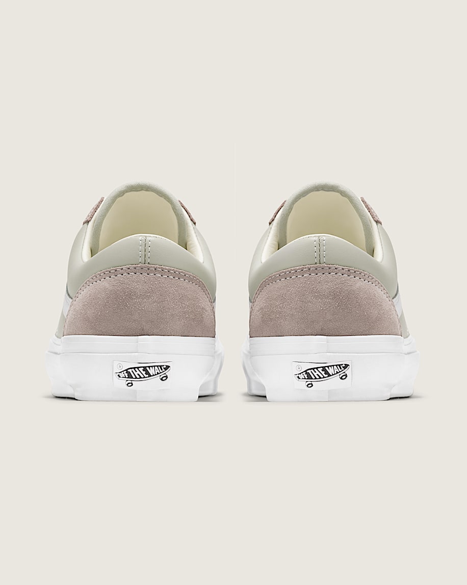 Premium Old Skool Leather Shoe in Atmosphere Grey / Beige | Vans Premium Old Skool Leather Shoe in Atmosphere Grey / Beige | Vans