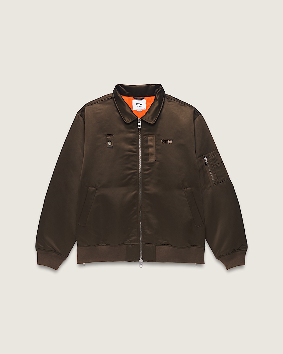 OTW Satin Bomber Jacket - 1