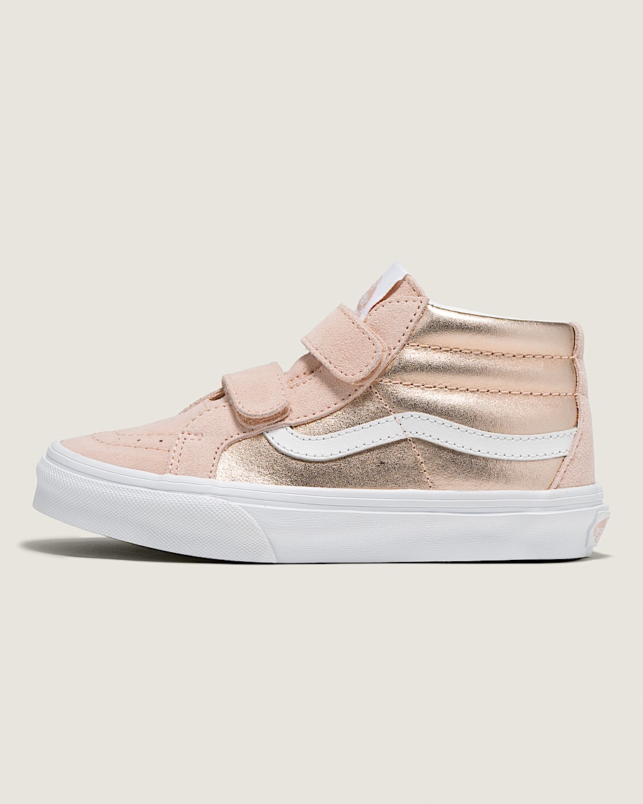Little Kids Sk8-Mid Reissue V Metallic Shoe - 1