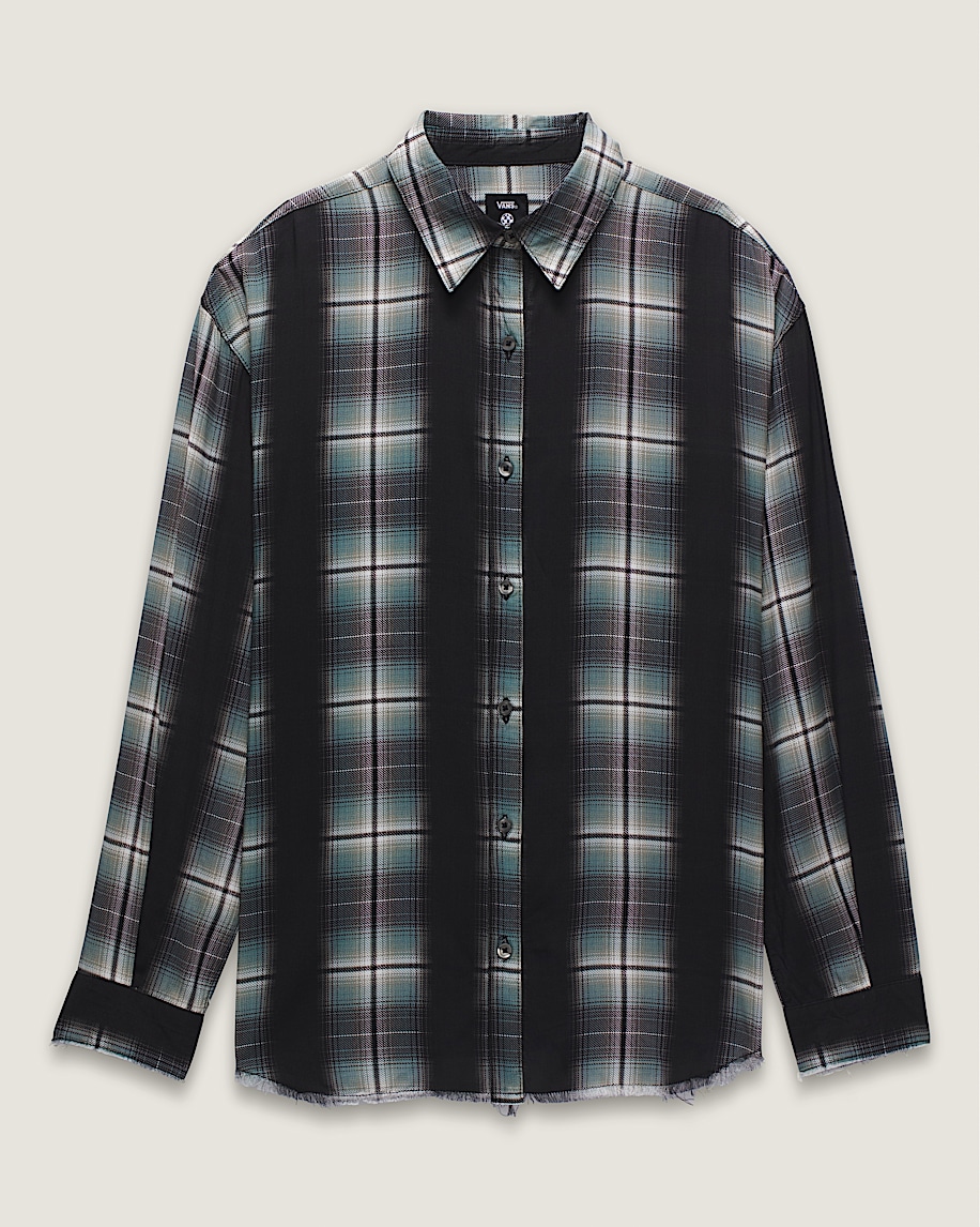 Gillian Plaid Button Up Shirt - 1