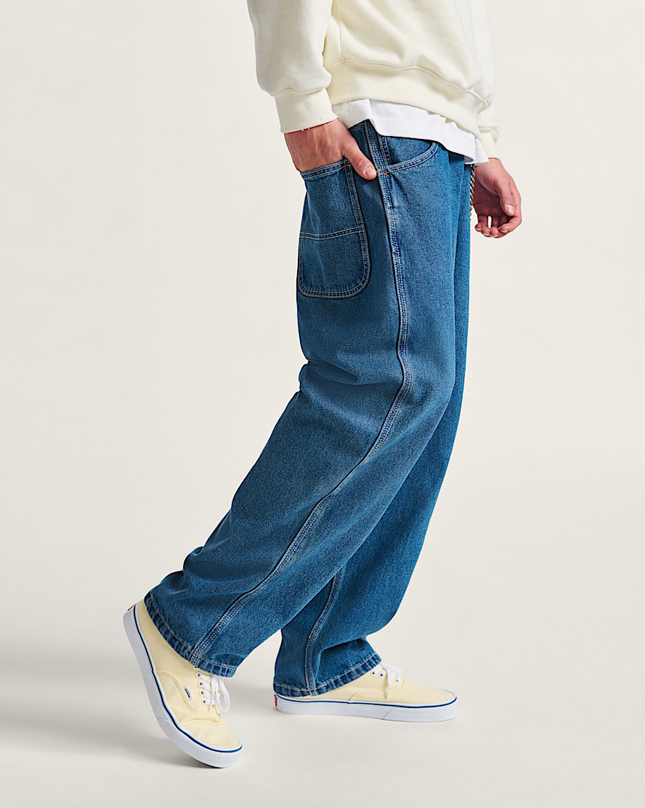 Skate Check-5 Loose Denim Pants