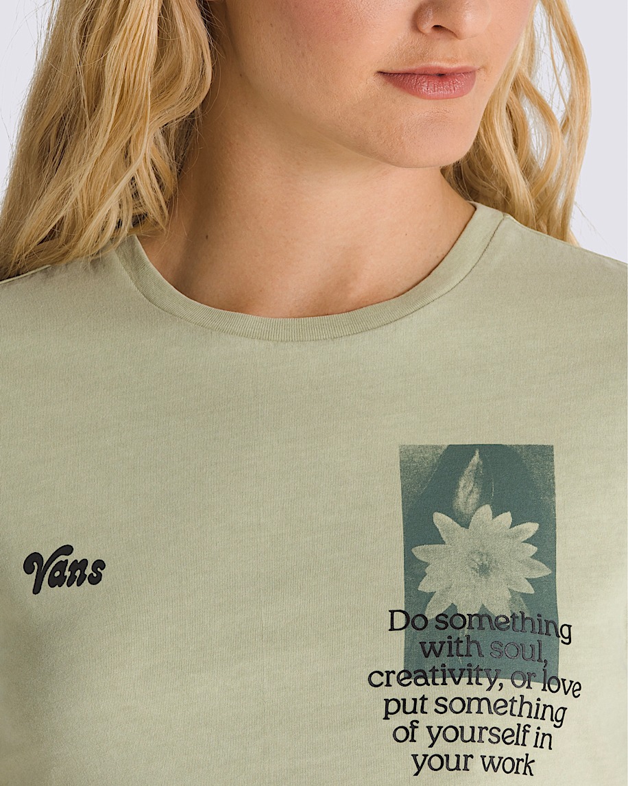 Night Bloom Crew Crop T-Shirt - 4