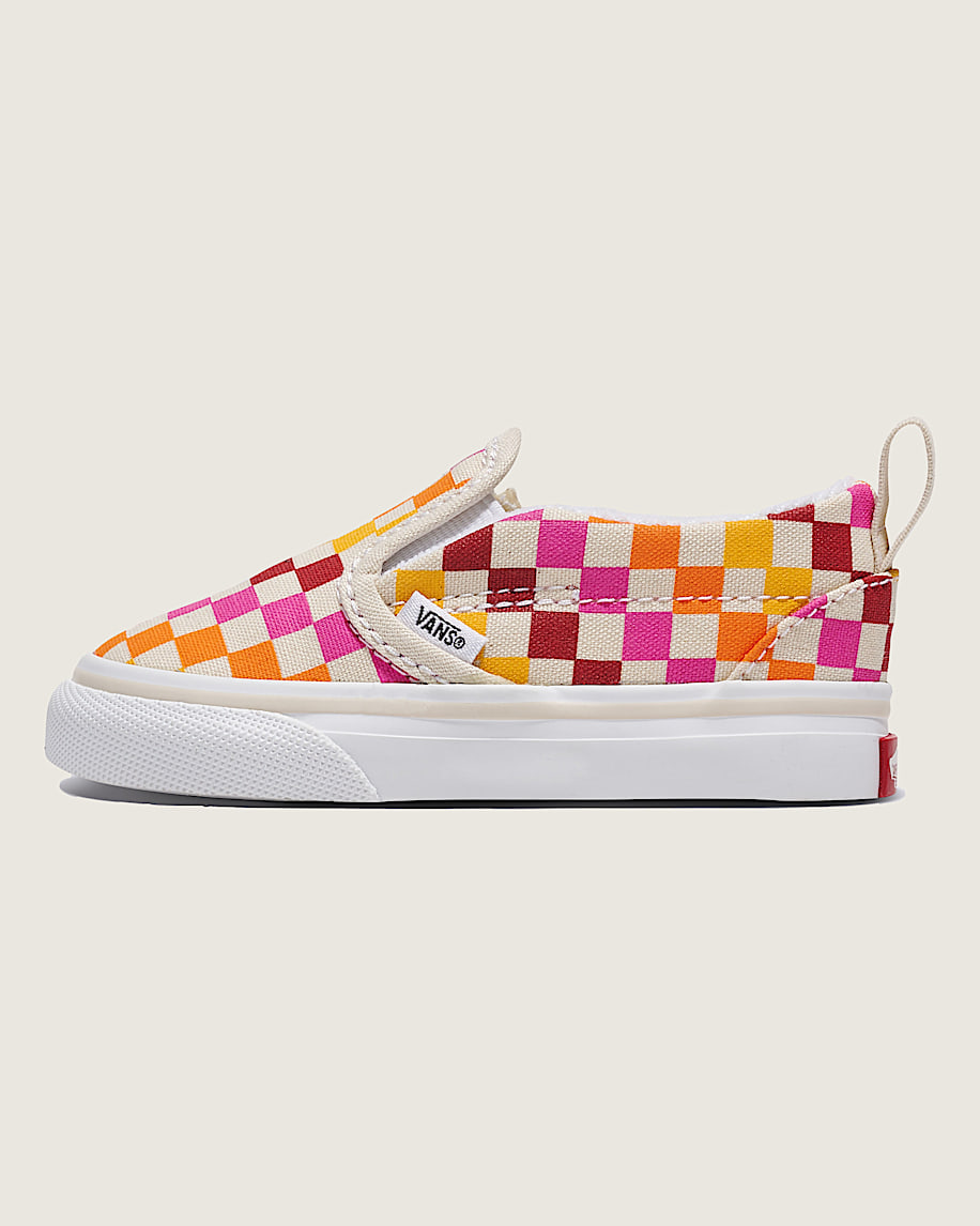 Toddler Slip-On V Checkerboard Shoe - 1