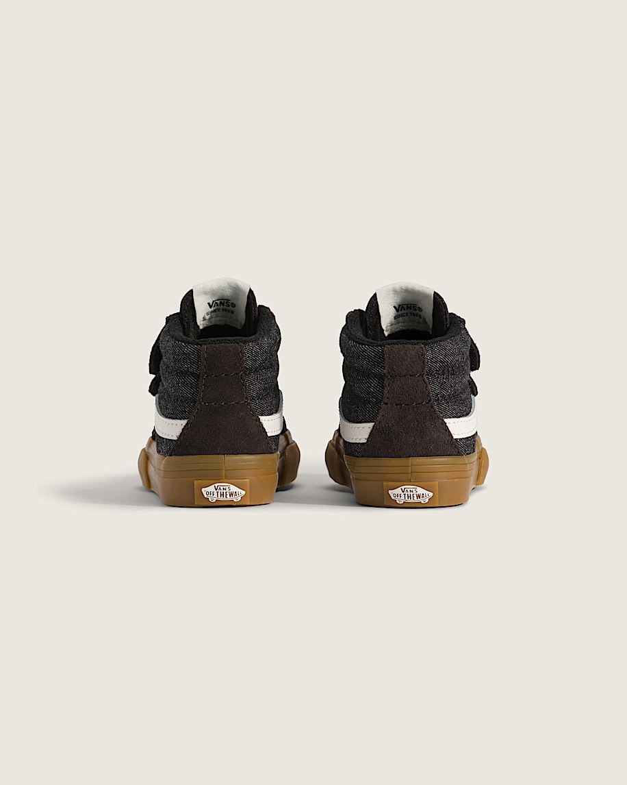 Toddler Sk8-Mid V Shoe - 4