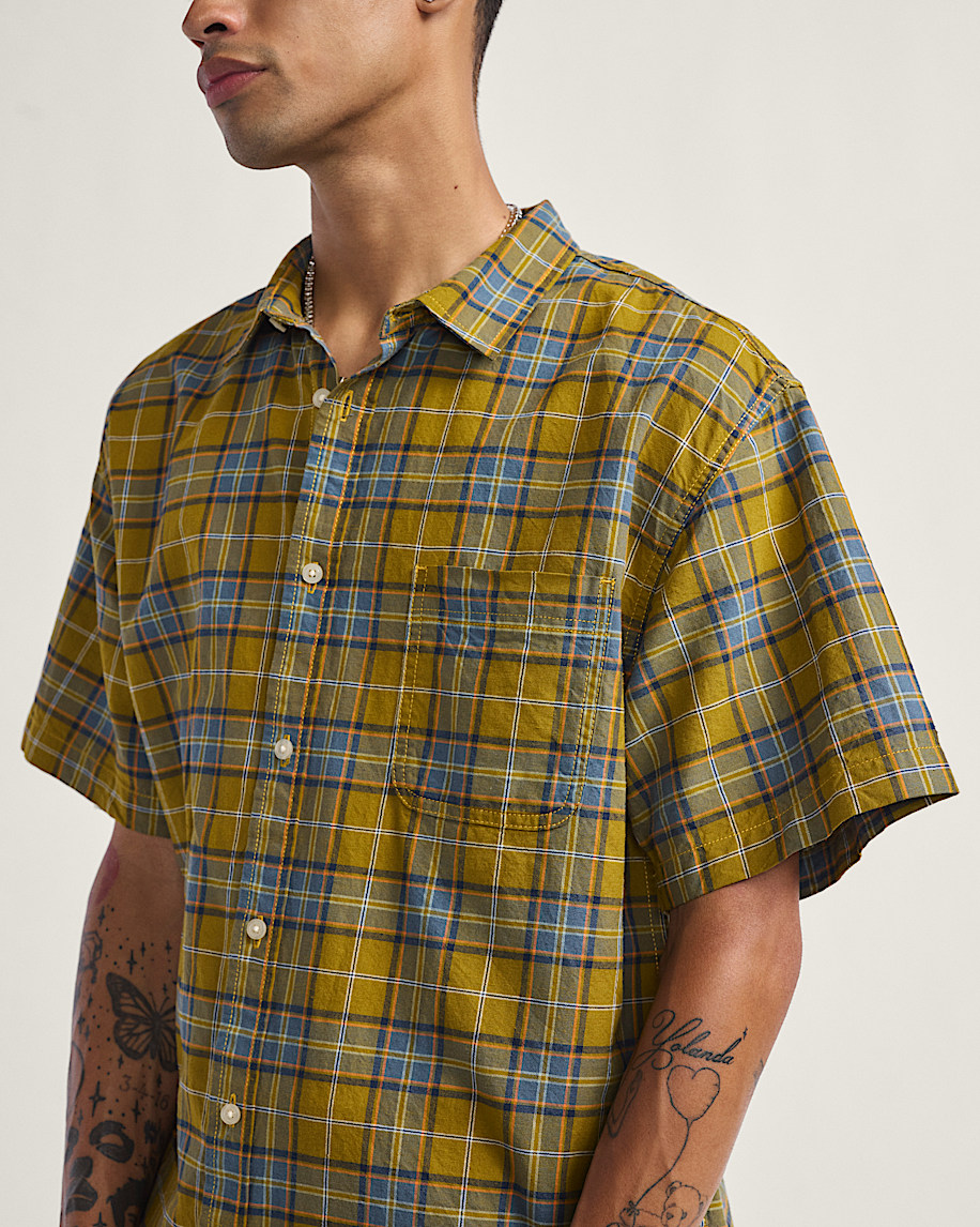 Lawson Plaid Button Up Shirt - 4