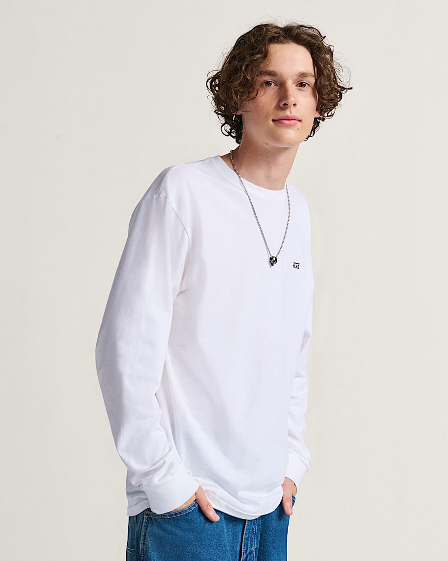 Left Chest Logo Long Sleeve T-Shirt - 2