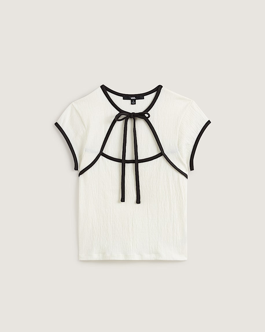 Kari Tie Neck Shirt - 1