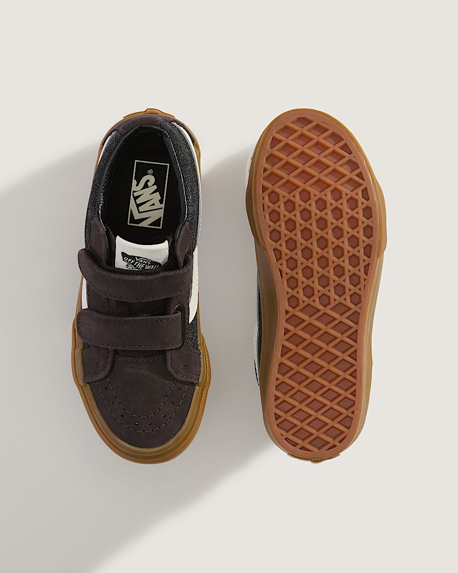 Little Kids Sk8-Mid V Shoe - 3