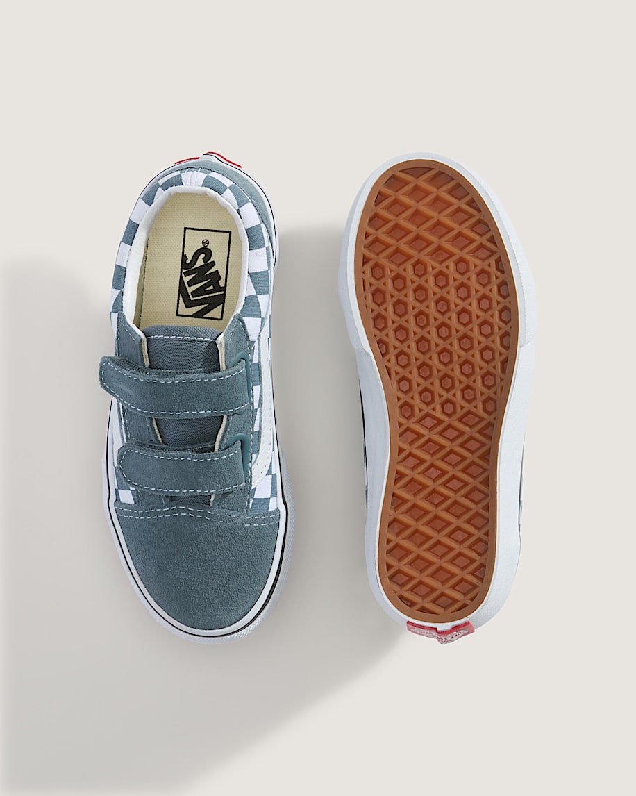 Little Kids Old Skool V Checkerboard  Shoe - 3