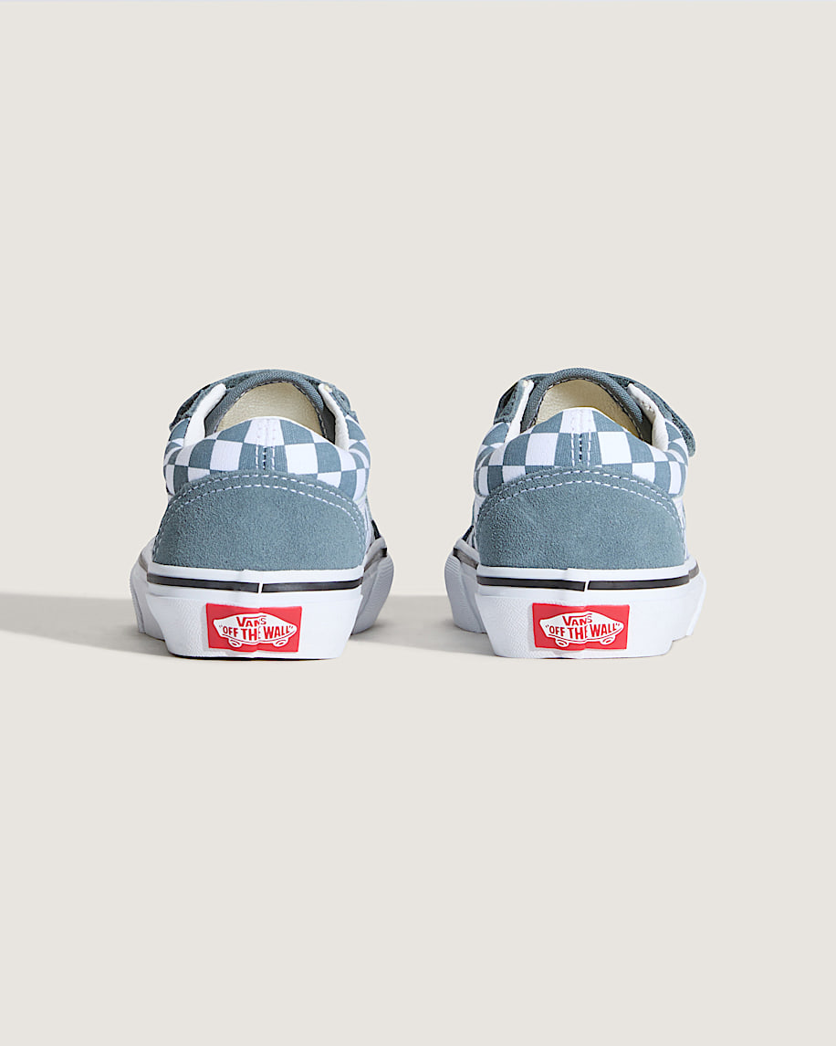 Little Kids Old Skool V Checkerboard  Shoe - 4