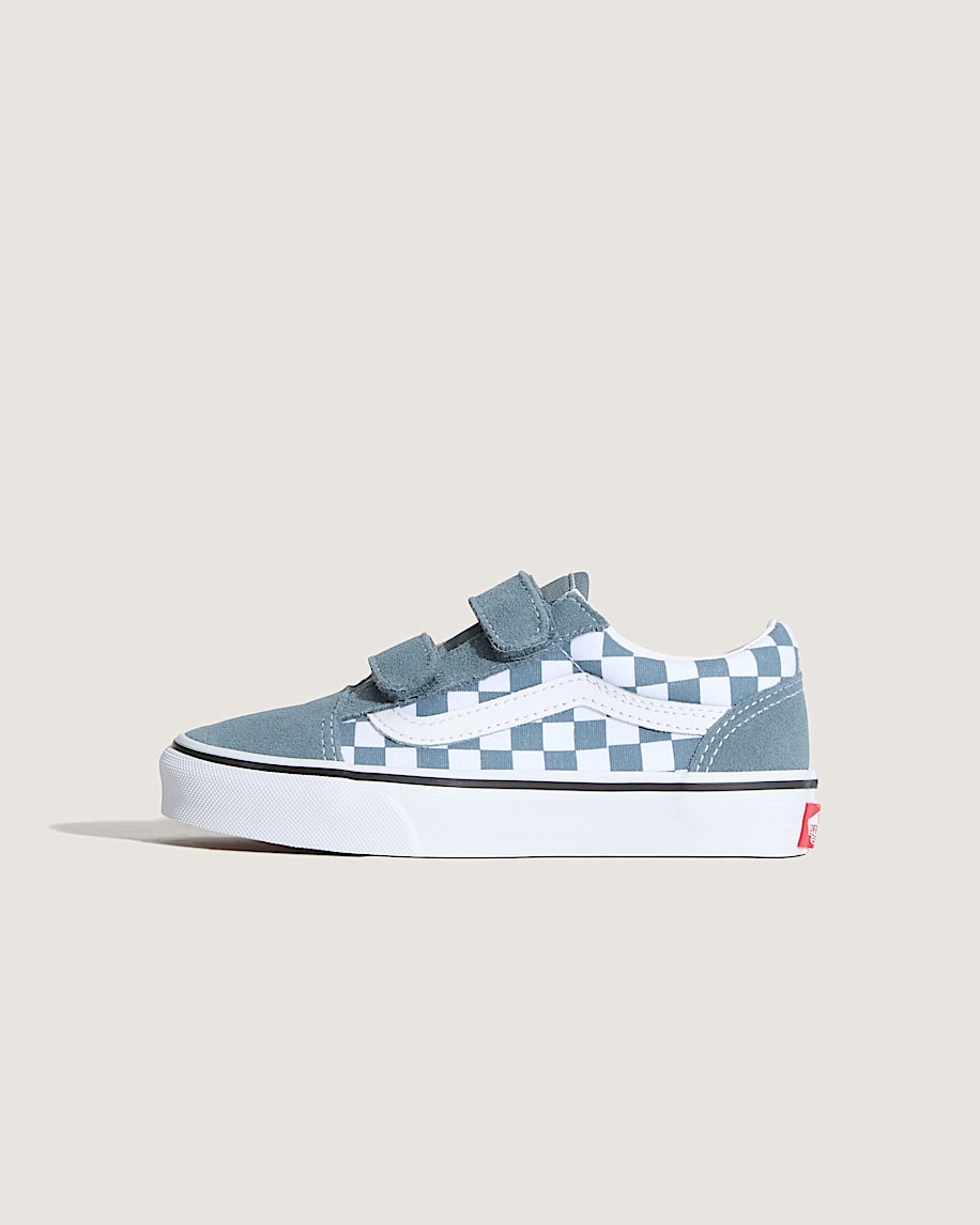 Little Kids Old Skool V Checkerboard  Shoe - 1