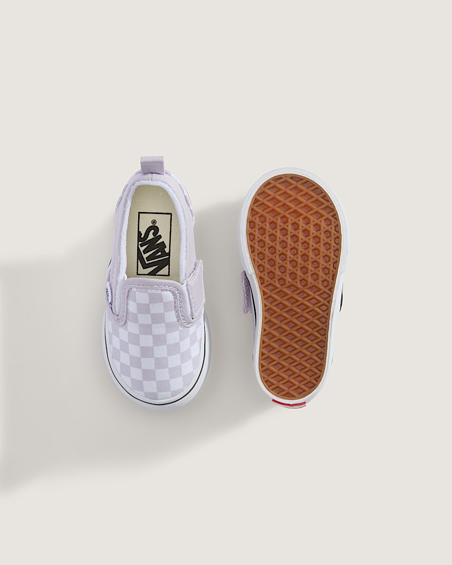 Toddler Classic Slip-On V Checkerboard Shoe - 3