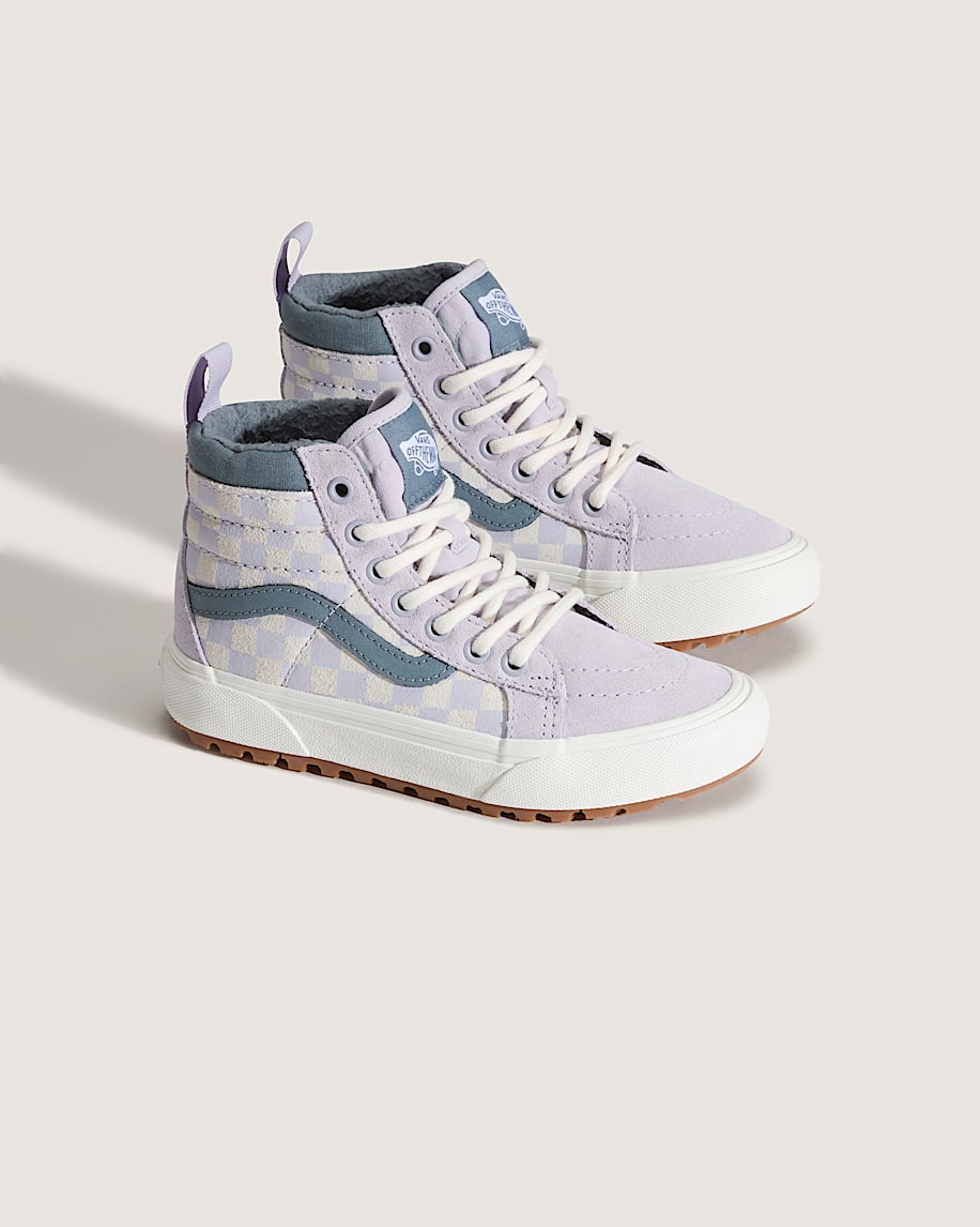 Little Kids Sk8-Hi Water Resistant Checkerboard Shoe - 2
