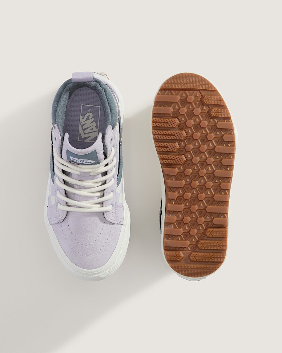 Little Kids Sk8-Hi Water Resistant Checkerboard Shoe - 3