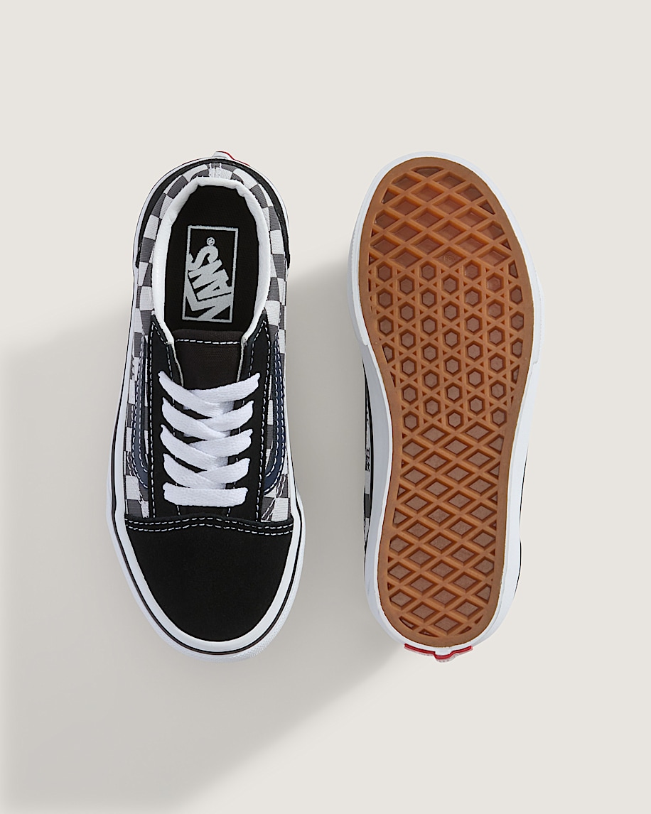 Little Kids Old Skool Checkerboard Shoe - 3