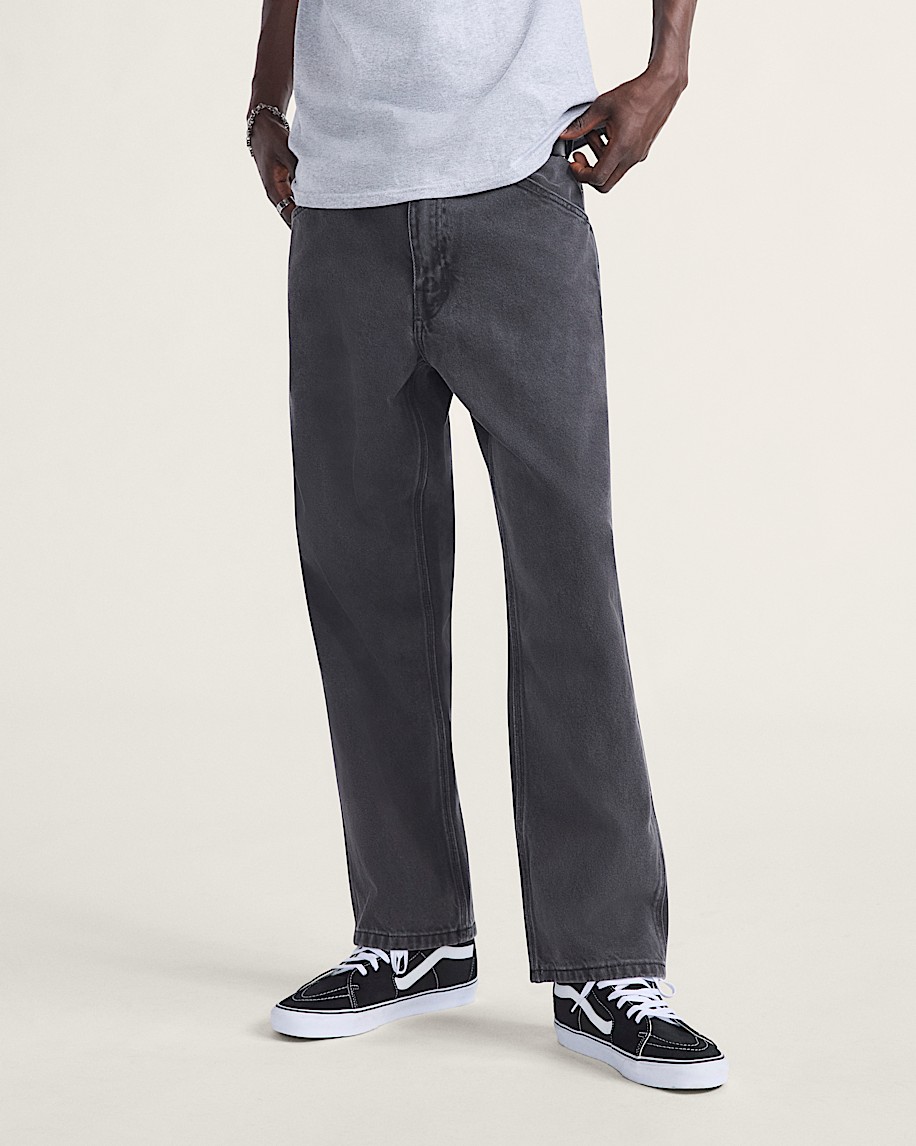 Skate Check-5 Loose Denim Pants - 1