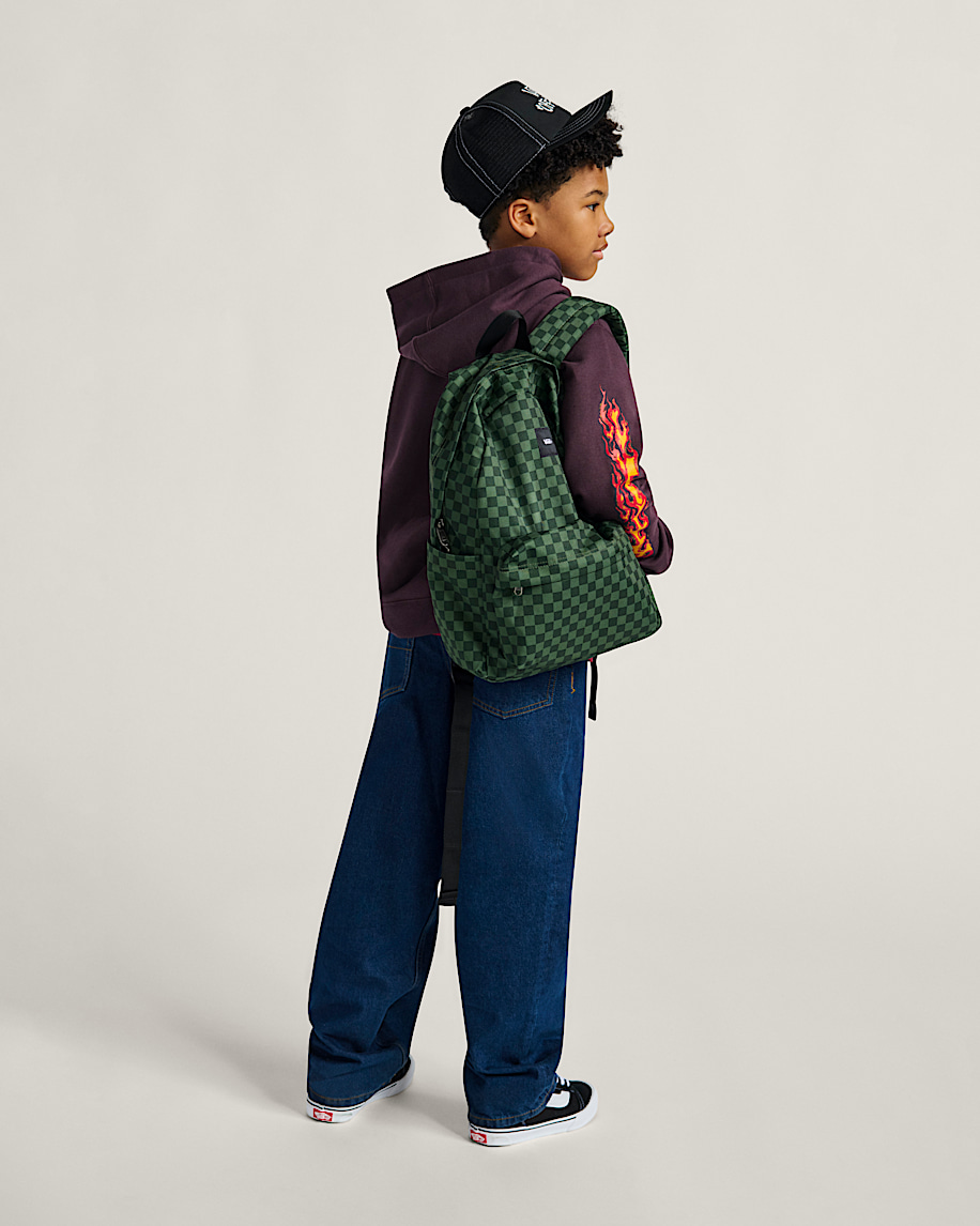 Old Skool Grom Checkerboard Backpack - 7