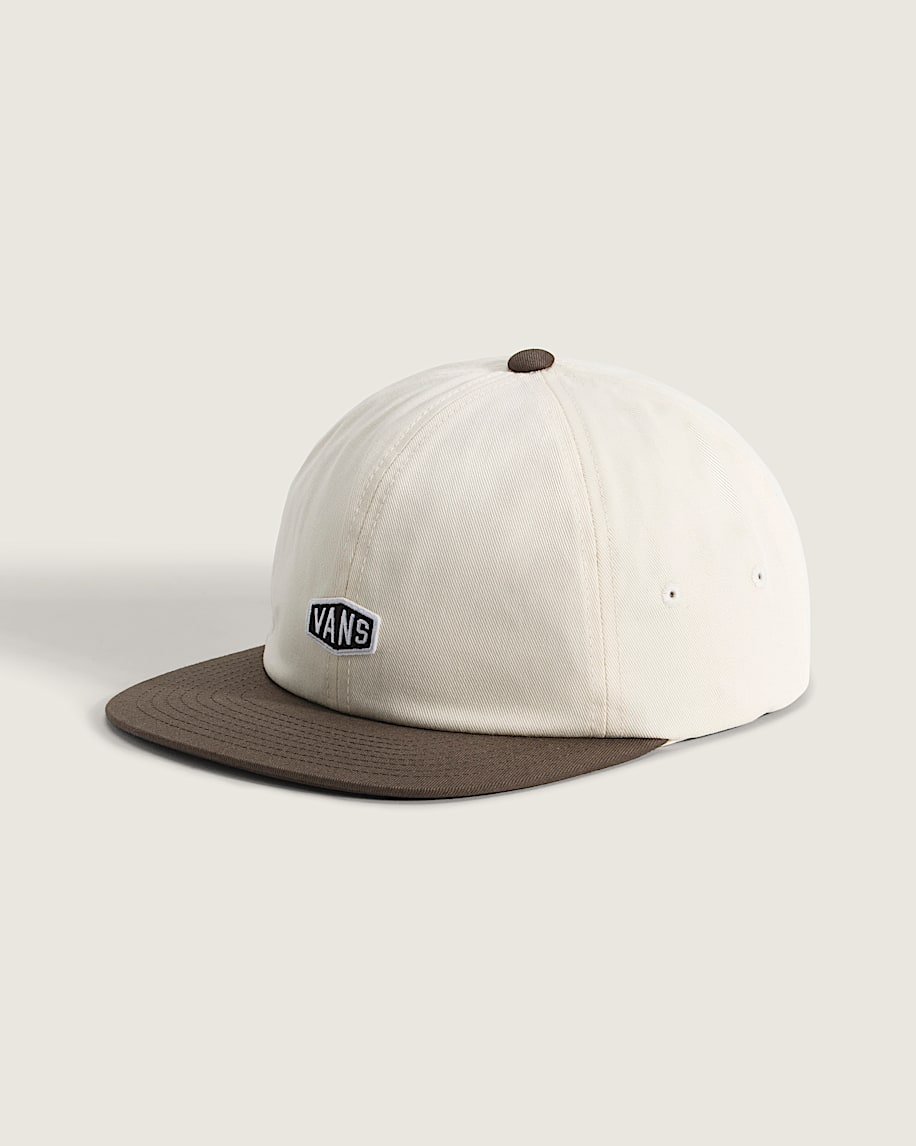 Hex Logo Snapback Hat in Coal Brown | Vans