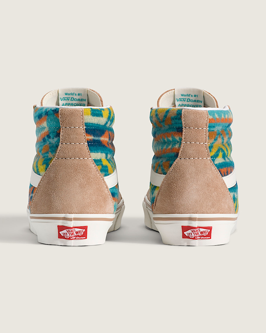 Van Doren Approved X All Nations Sk8-Hi Shoe - 4