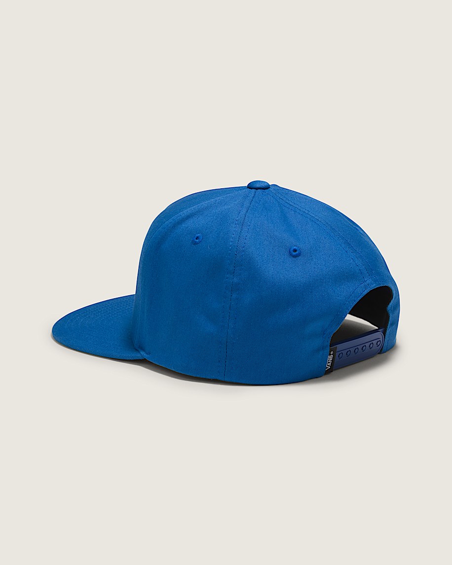 Half Box Snapback Hat in True Blue Vans