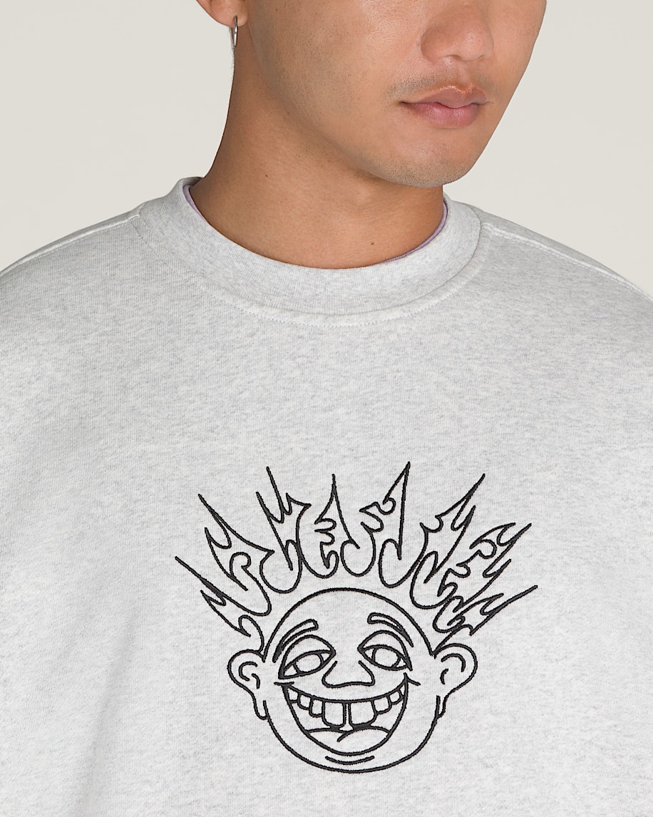 【GRAVER】23FW★ Multi Cloud Smile Drawing Sweatshirt GRAVER】23FW☆ Multi Cloud Smile Drawing Sweatshirt UNISEX
