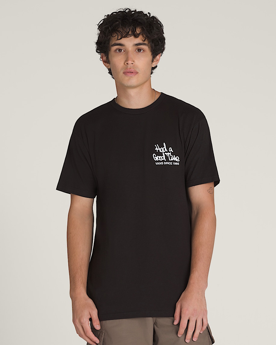 Good Times 66 T-Shirt in Black | Vans