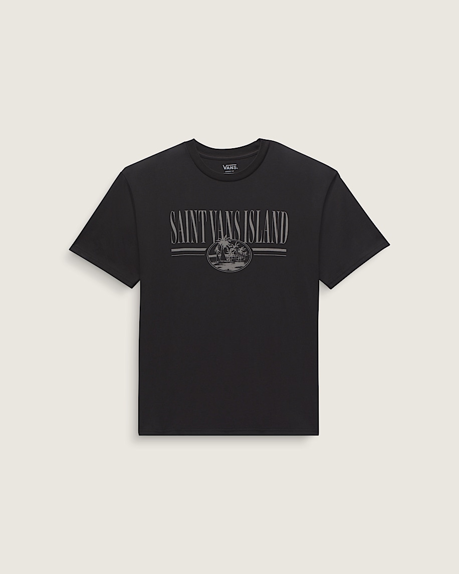 Saint Vans Island T-Shirt in Black | Vans