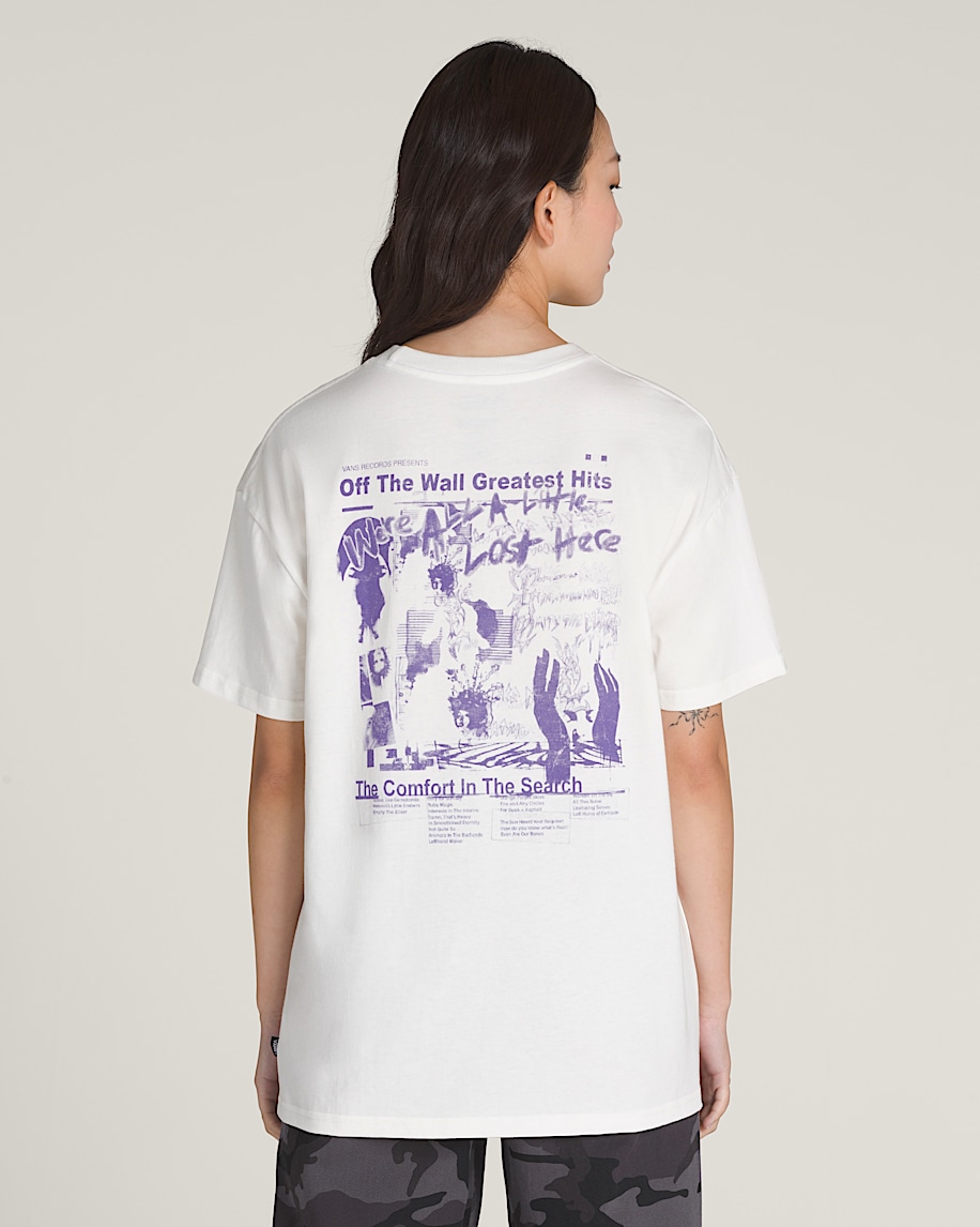 Firemade T-Shirt in White / Purple | Vans