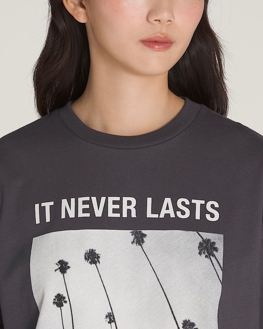 Photo Neverlasting T-Shirt in Asphalt Grey | Vans
