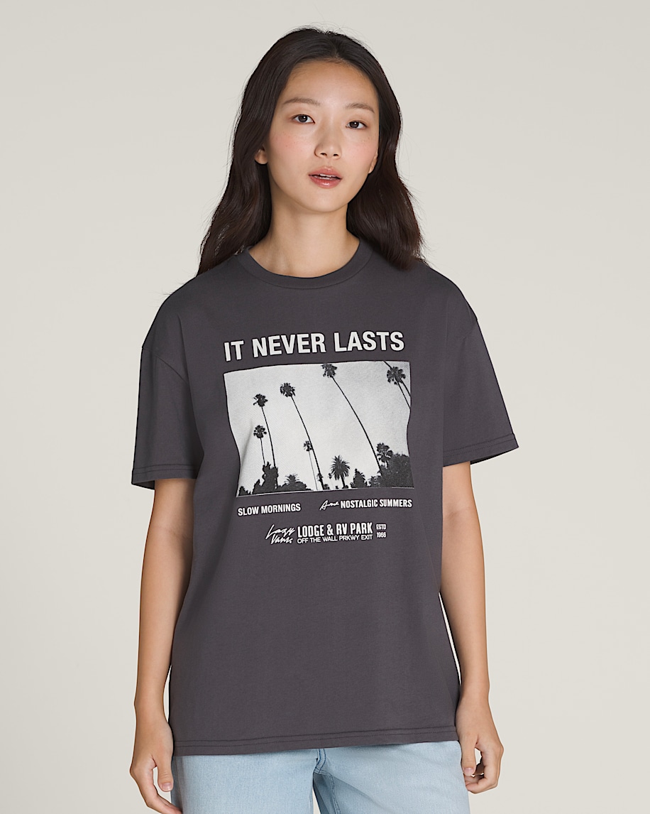Photo Neverlasting T-Shirt in Asphalt Grey | Vans