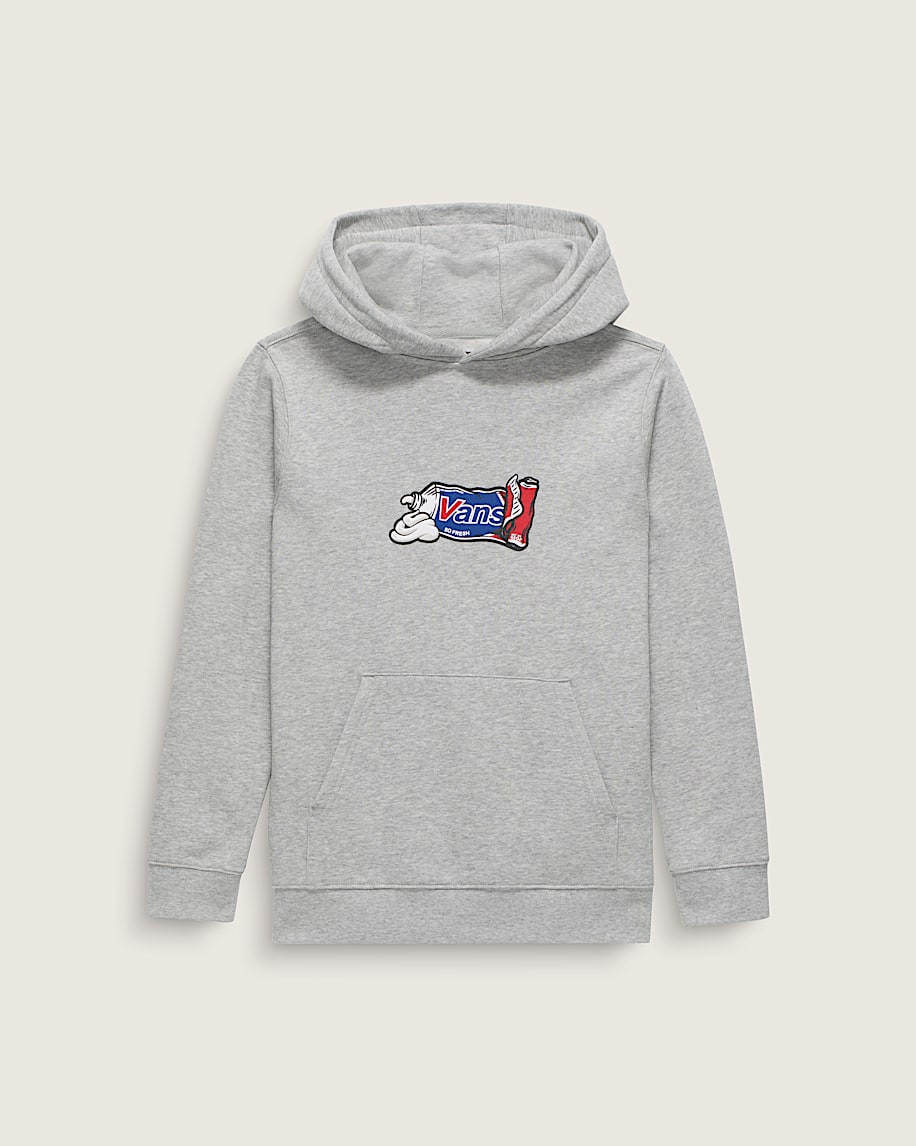 【英国限定】Vans Circle Logo Hoodie Vans Seasonal Circle Hooded Sweatshirt Black Zinnia