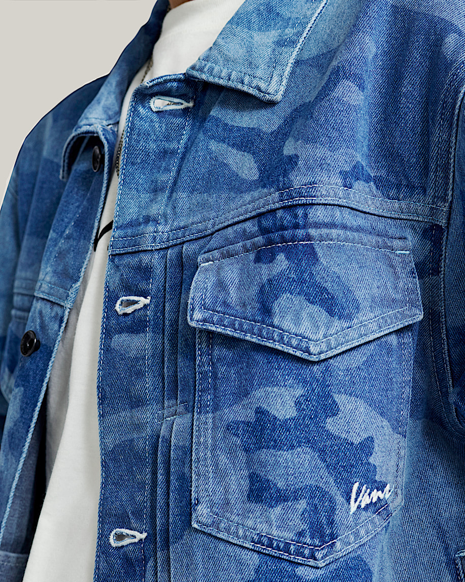 Denim Trucker Jacket - 6