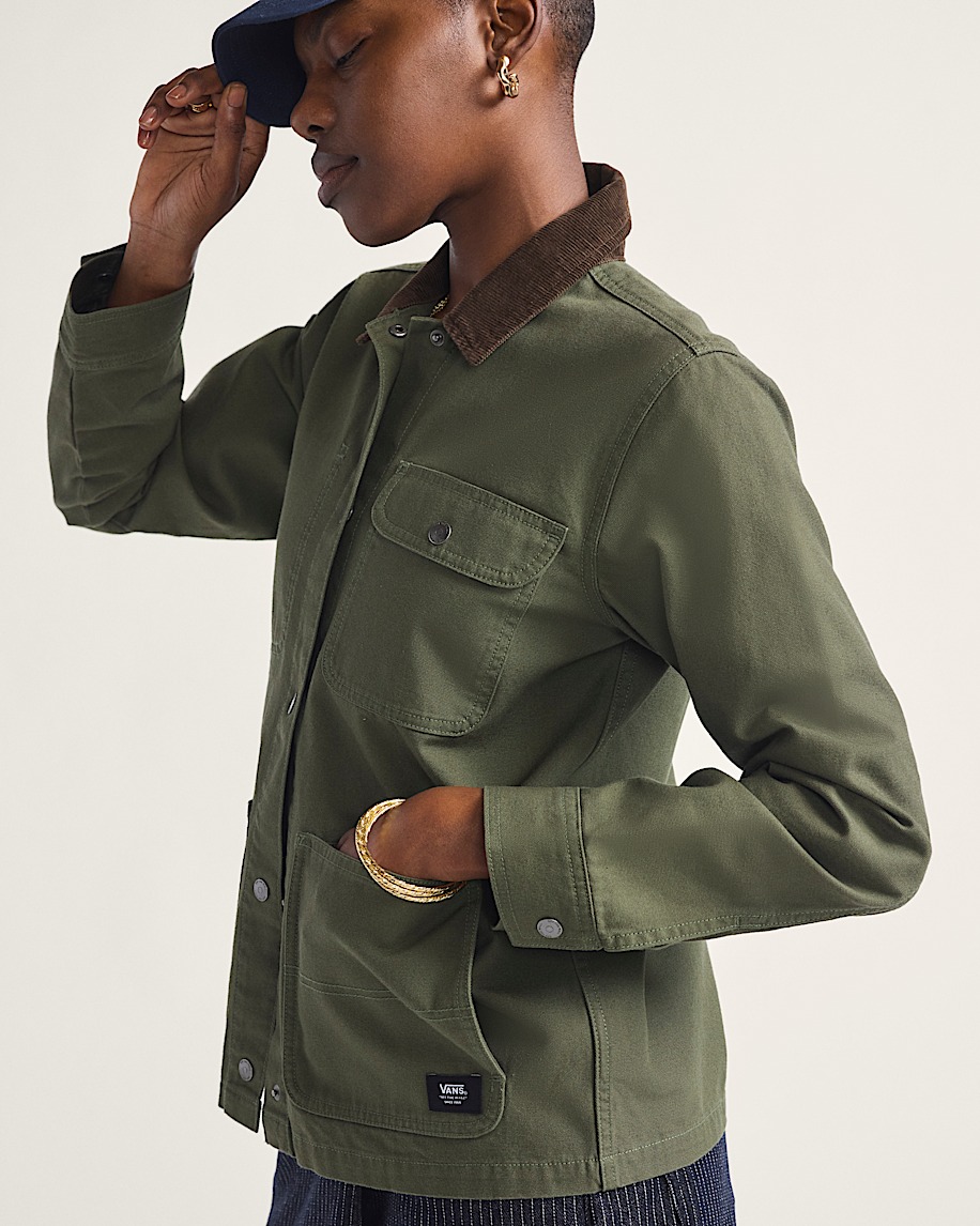 VANS バンズ　DRILL CHORE COAT　ドリルチョアコート garagebase_vns19fwvn0a456ztt5