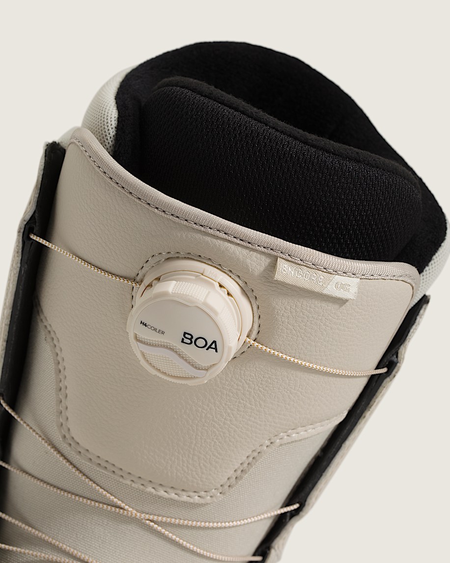 Vans BOA スノーボードブーツ ホワイト/グレー/ベージュ Vans BOA スノーボードブーツ ホワイト/グレー/ベージュ Vans