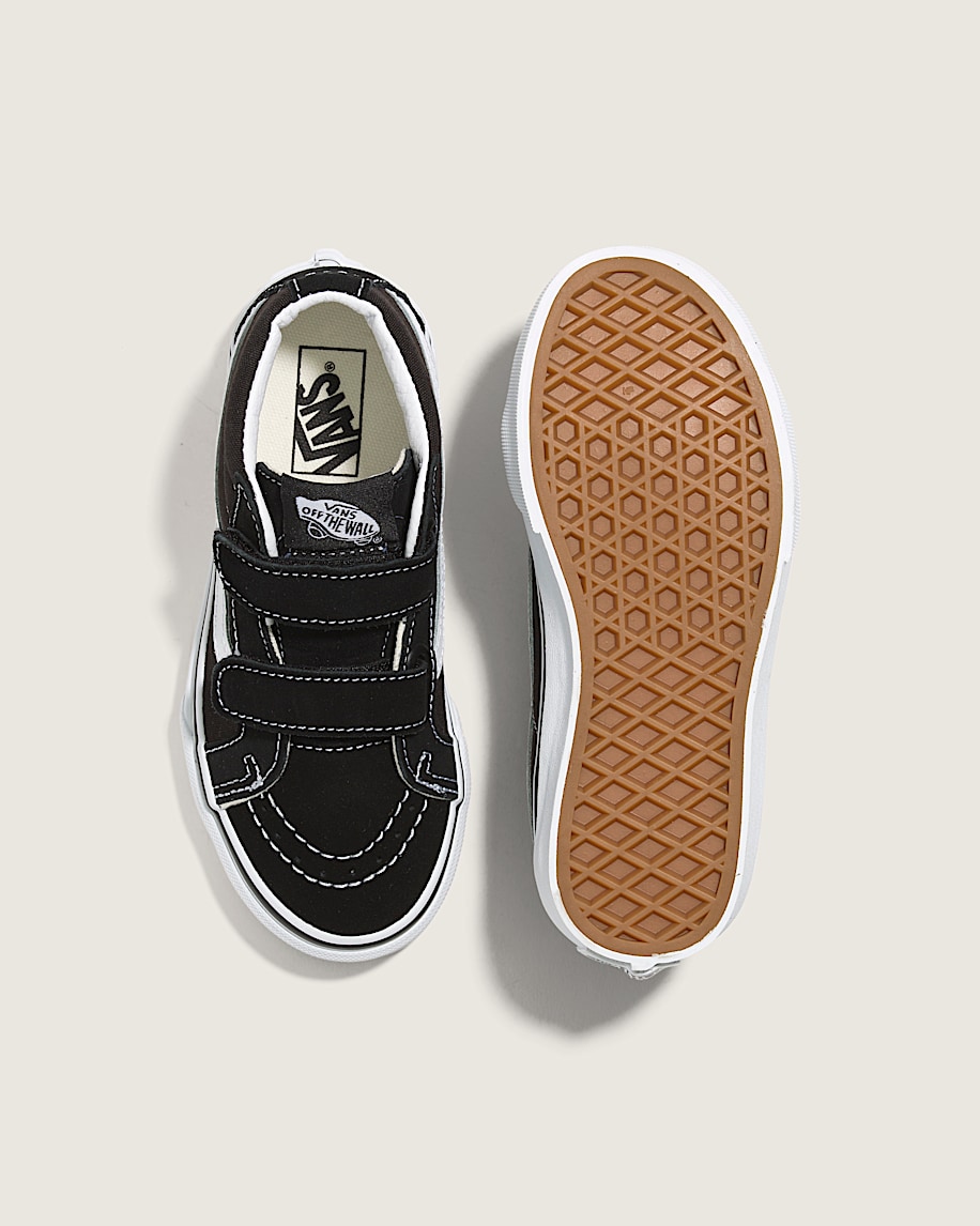 Little Kids Sk8-Mid V Shoe - 3
