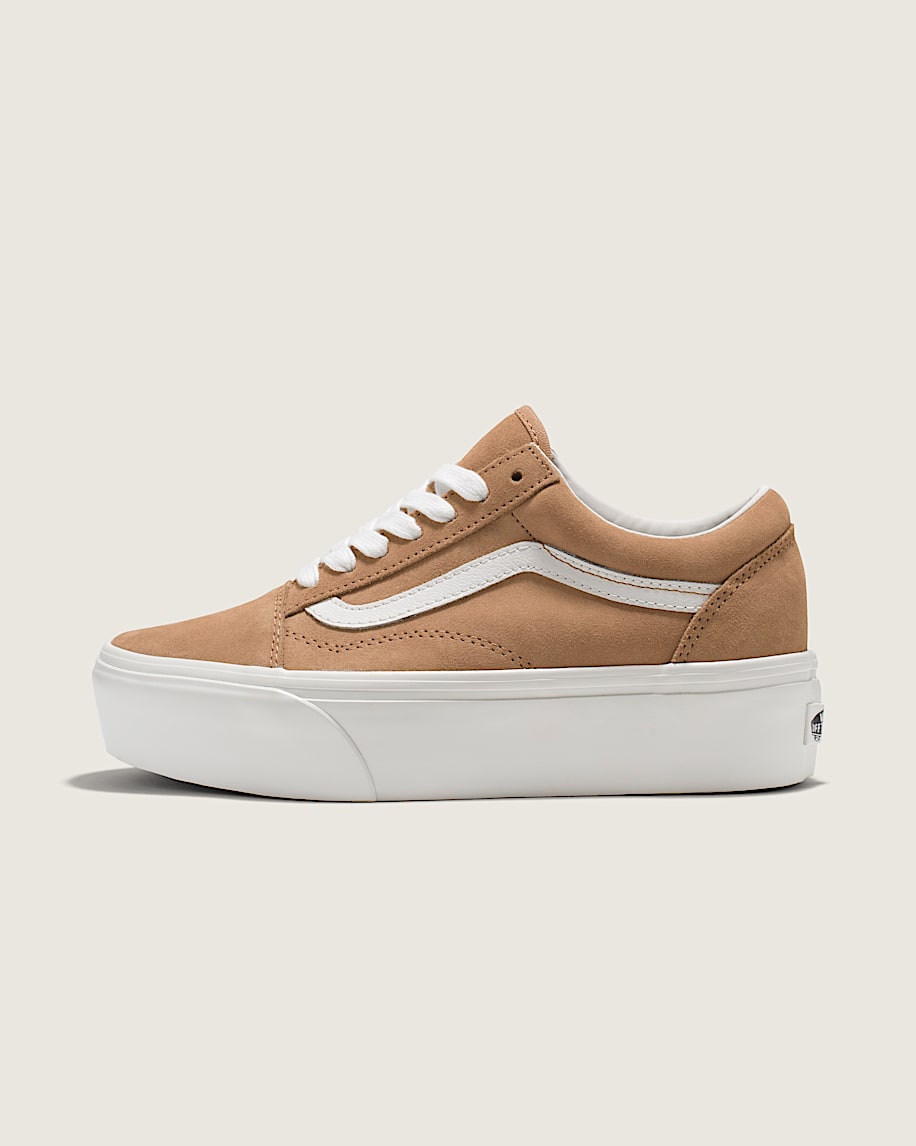 Old Skool Stackform Soft Suede Shoe - 1