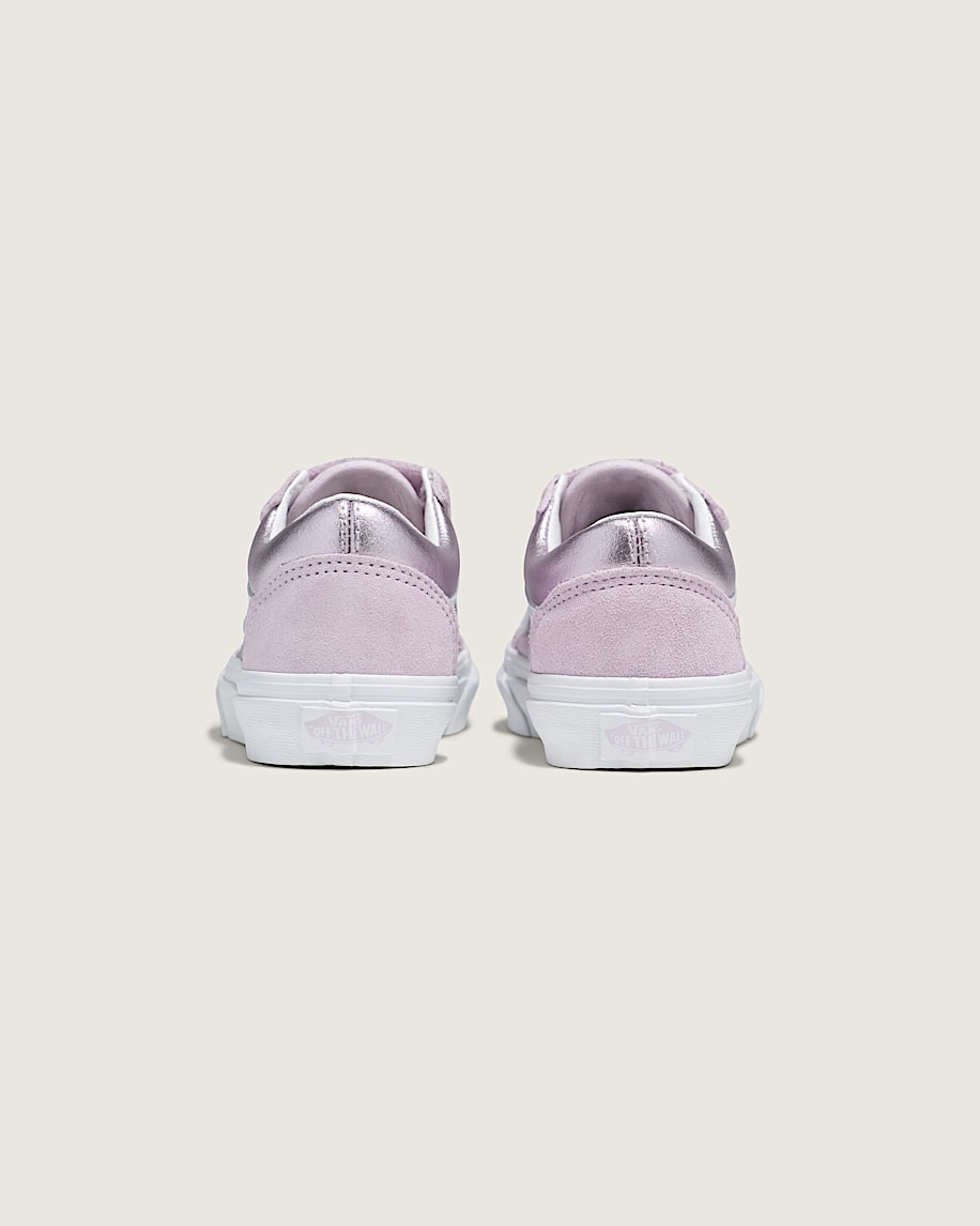 Little Kids Old Skool V Metallic Shoe - 4