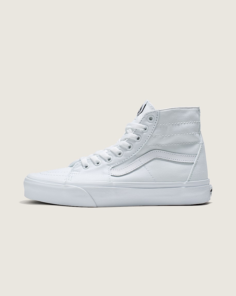 スニーカー ASCLO White Canvas (High) High top canvas shoes #BASE_White – MoNo_PoP_ToKYo