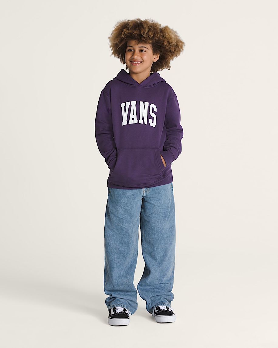 Kids Vans Arched Pullover Hoodie - 4