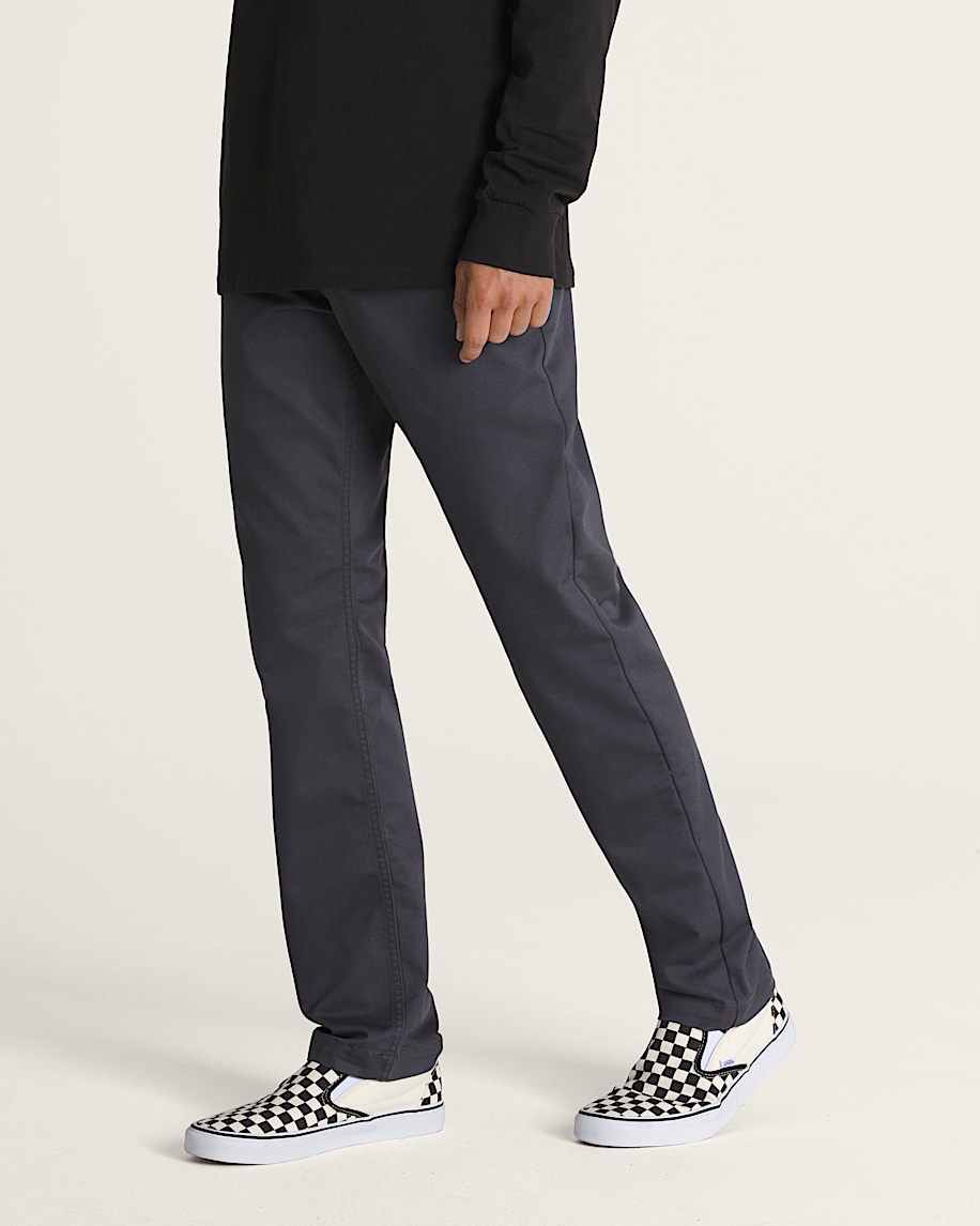 Authentic Chino Slim Pants in Asphalt Grey | Vans