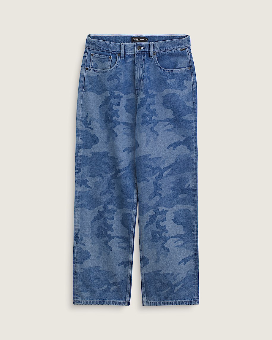 Check-5 Loose Denim Pants - 1